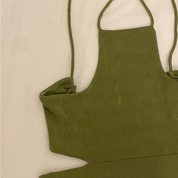 Green dress maxi - Picture 2 of 3